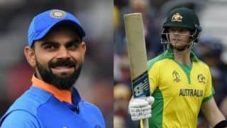 Cricket World Cup 2019: Steve Smith appreciates Virat Kohli’s ‘lovely gesture’ asking fans to stop booing